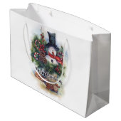 メリークリスマス ラージペーパーバッグ (裏面アングル)