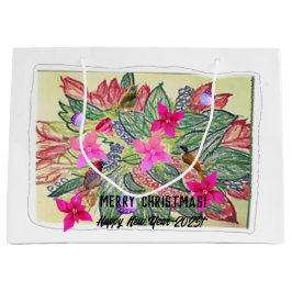 メリークリスマス！ ラージペーパーバッグ