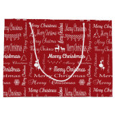 メリークリスマス ラージペーパーバッグ (裏面)