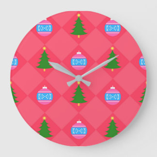 メリークリスマス ラージ壁時計