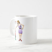 メリークリスマス・リトルエルフ コーヒーマグカップ (正面左)