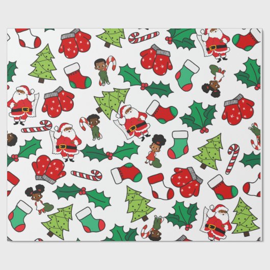メリークリスマス・リトル・ワン ラッピングペーパー (フラット)