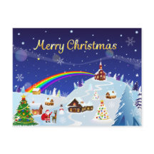 メリークリスマス&レインボーサンタ