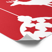 メリークリスマス:レッドヴィンテージコレクション ポスター (角)