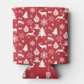 メリークリスマス:レッドヴィンテージコレクション 缶クーラー (裏面)