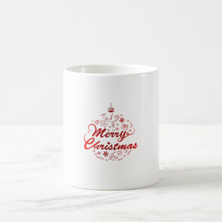メリークリスマス レッド・バブル・オーナメント クリスマスの贈り物 コーヒーマグカップ