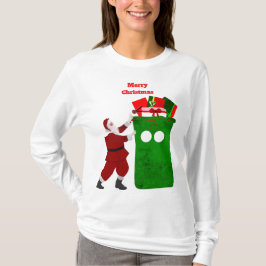 メリークリスマス ロングスリーブシャツ Tシャツ