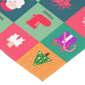 メリークリスマス ロングテーブルランナー (コーナー)