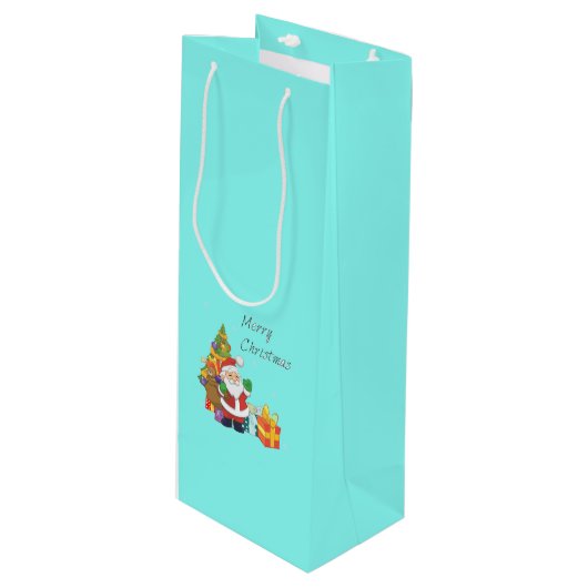 メリークリスマス ワインギフトバッグ (正面アングル)