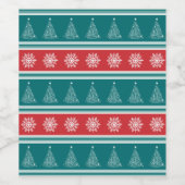 メリークリスマス ワインラベル (シングルラベル)