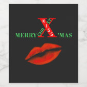 メリークリスマス ワインラベル (シングルラベル)