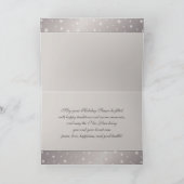 メリークリスマス.ヴィンテージの冬の国の風景 シーズンカード (内部)