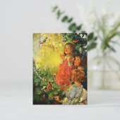 メリークリスマス.ヴィンテージクリスマスシーン シーズンポストカード (スタンド正面)