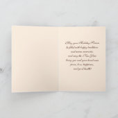 メリークリスマス.ヴィンテージサンタクロース シーズンカード (内部)