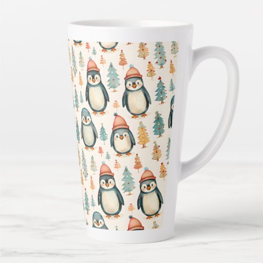 メリークリスマス | ヴィンテージペンギンクリスマス カフェラテマグ (右)
