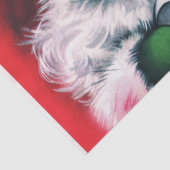 メリークリスマス,ヴィンテージ,レトロ,サンタクロース,幸せ 薄葉紙 (詳細)