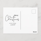 メリークリスマス |ヴィンテージMCMクリスマスツリー ポストカード (裏面)