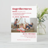 メリークリスマス |一体性の定義 シーズンカード (スタンド正面)