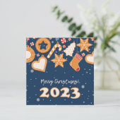 メリークリスマス!休日のグリーティングカード シーズンカード (スタンド正面)