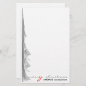 メリークリスマス 便箋 (正面/裏面)