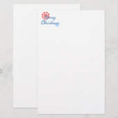 メリークリスマス 便箋 (正面/裏面)