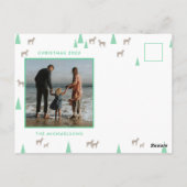 メリークリスマス |写真の追加 ポストカード (裏面)