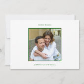 メリークリスマス |写真の追加 招待状 (裏面)