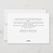 メリークリスマス |写真モダン3枚 シーズンカード (裏面)