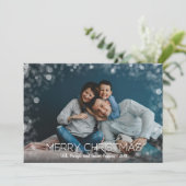 メリークリスマス《写真》ぼけ味縁ど写真 シーズンカード (スタンド正面)