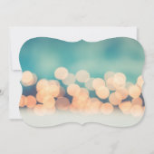 メリークリスマス、《写真》ぼけ味、企業のクリスマスパーティー 招待状 (裏面)