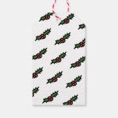 メリークリスマス |冬のそり猫 ギフトタグ (裏面)