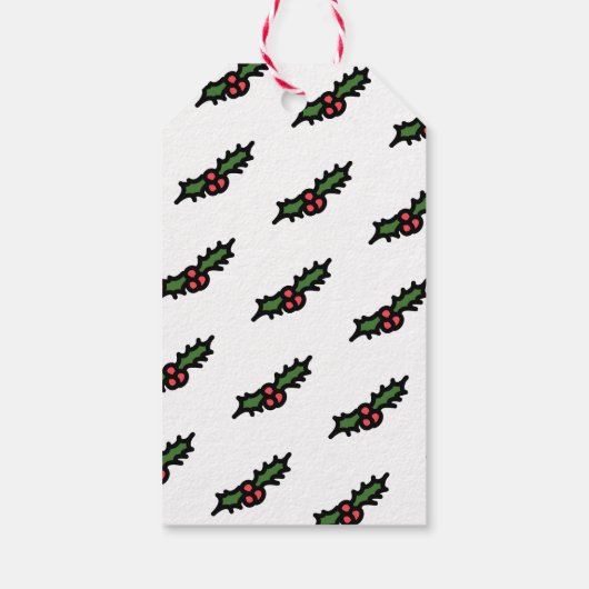 メリークリスマス |冬のそり猫 ギフトタグ (裏面)