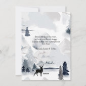 メリークリスマス!北欧シンプル写真 シーズンカード (裏面)