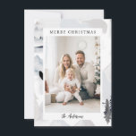 メリークリスマス!北欧シンプル写真 シーズンカード<br><div class="desc">お客様固有の「メリークリスマス」ノルディック、シンプルフォト休日カード。モダン紙とシンプルデジタル愛好家のためのプリントとダウンロードの&。</div>
