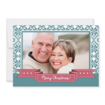 メリークリスマス.北欧スノーフレーク模様の写真