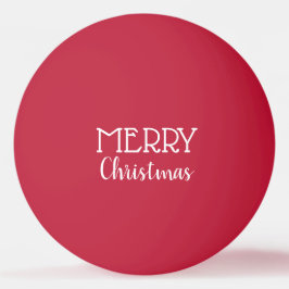 メリークリスマス 卓球ボール