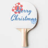 メリークリスマス 卓球ラケット (正面)