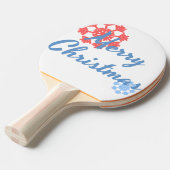 メリークリスマス 卓球ラケット (正面アングル)