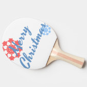 メリークリスマス 卓球ラケット (横)