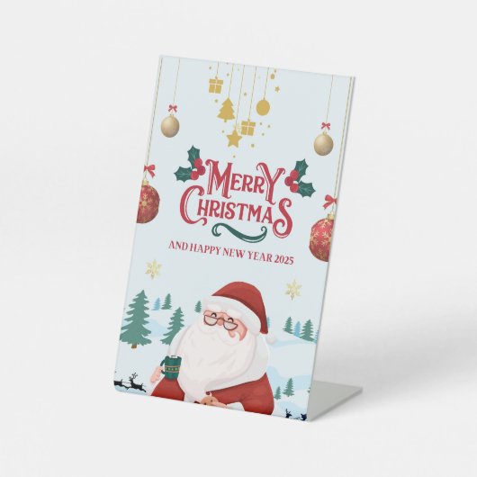 メリークリスマス 台座サイン (正面)