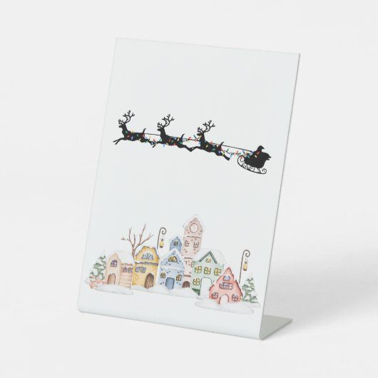 メリークリスマス 台座サイン (正面)