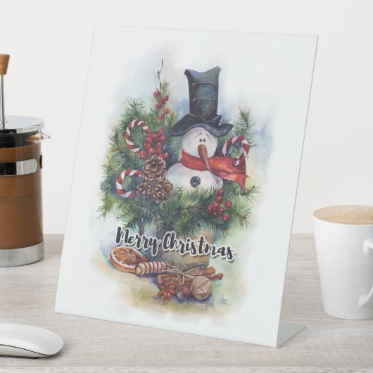 メリークリスマス 台座サイン (インサイチュ)