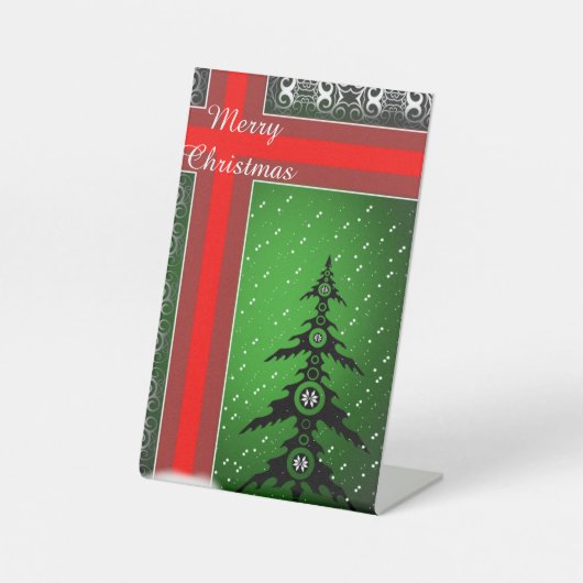 メリークリスマス 台座サイン (正面)