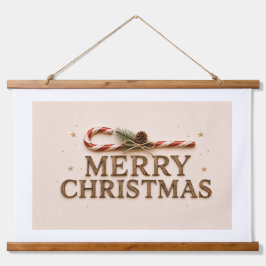 メリークリスマス 吊り下げ型タペストリー