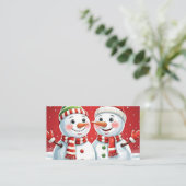 メリークリスマス 名刺 (スタンド正面)