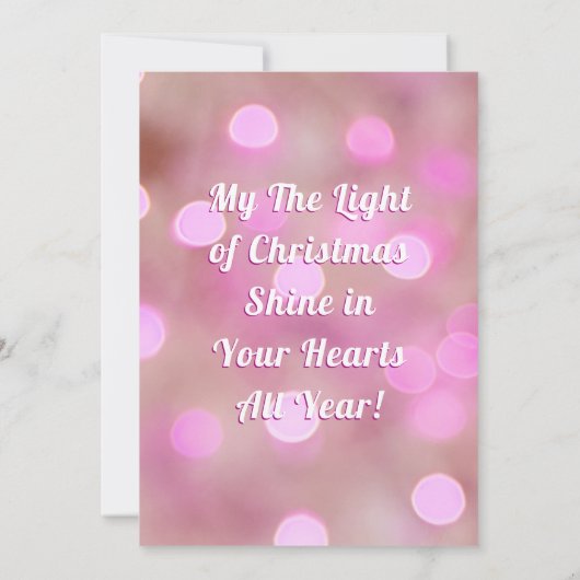 メリークリスマス&名前、かわいい犬またはあなたの写真 招待状 (裏面)