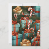 メリークリスマス（名前） シーズンカード (裏面)