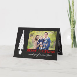 メリークリスマス/喜ばしい新年4写真 シーズンカード