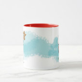 メリークリスマス、天使のマグ マグカップ (中央)