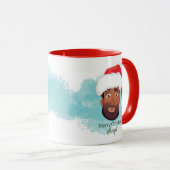 メリークリスマス、天使のマグ マグカップ (正面右)